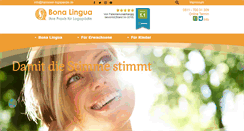 Desktop Screenshot of hannover-logopaedie.de